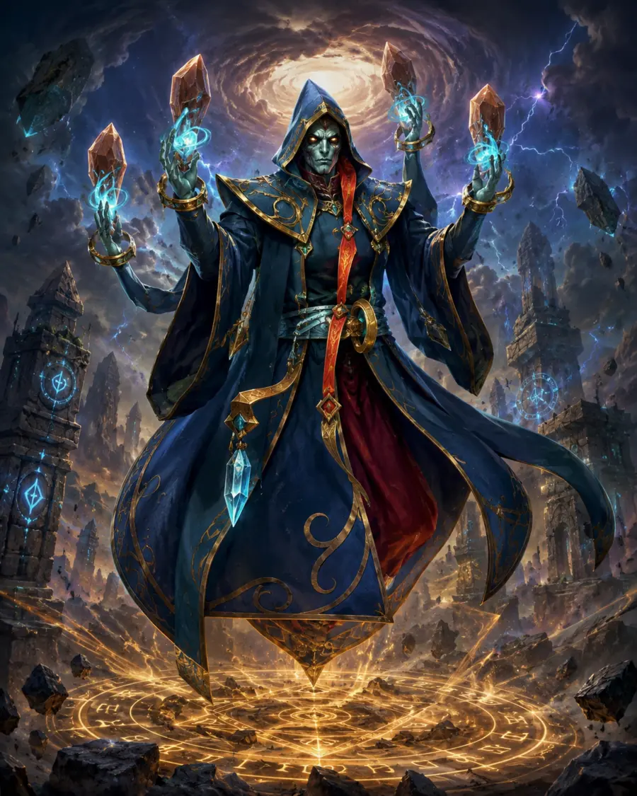 Arcanomancer, epické monstrum události Dark Omens