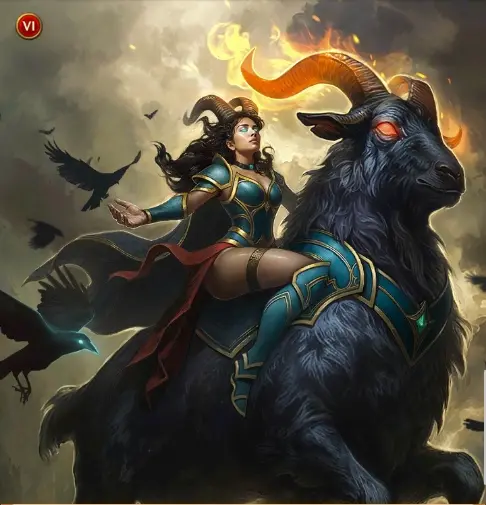 Moonmarked Huntress